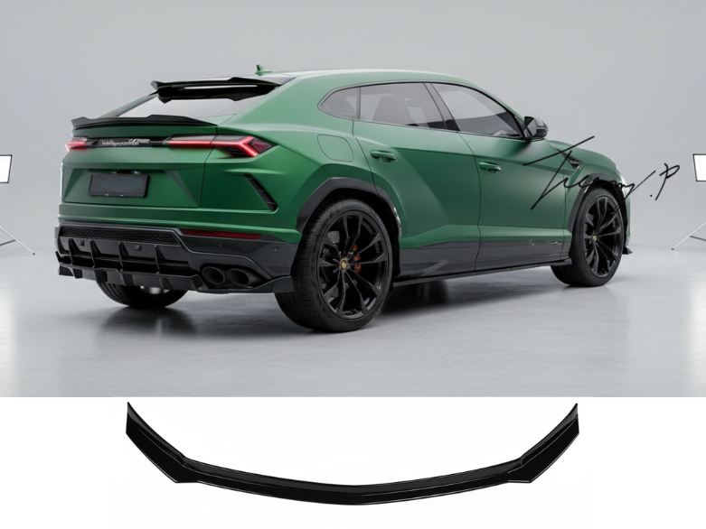 Lamborghini Urus (2018+) Gloss Black Rear Roof Spoiler Lip Wing