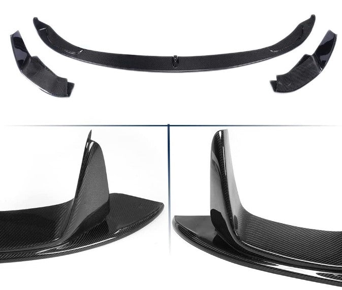 BMW M3 M4 CARBON PATTERN FRONT SPLITTER LIP SPOILER M SPORT