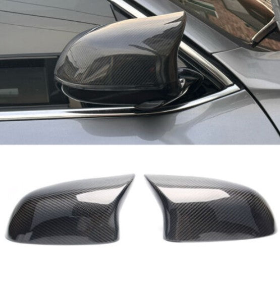 BMW X5 & X6 Side Mirror Caps Bodykit in Carbon & Black Finish BMW F15 F16 (2014-2018)