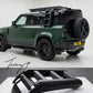 Land Rover Defender 90 & 110 L663 Telescopic Folding Side Ladder Black (2020+)