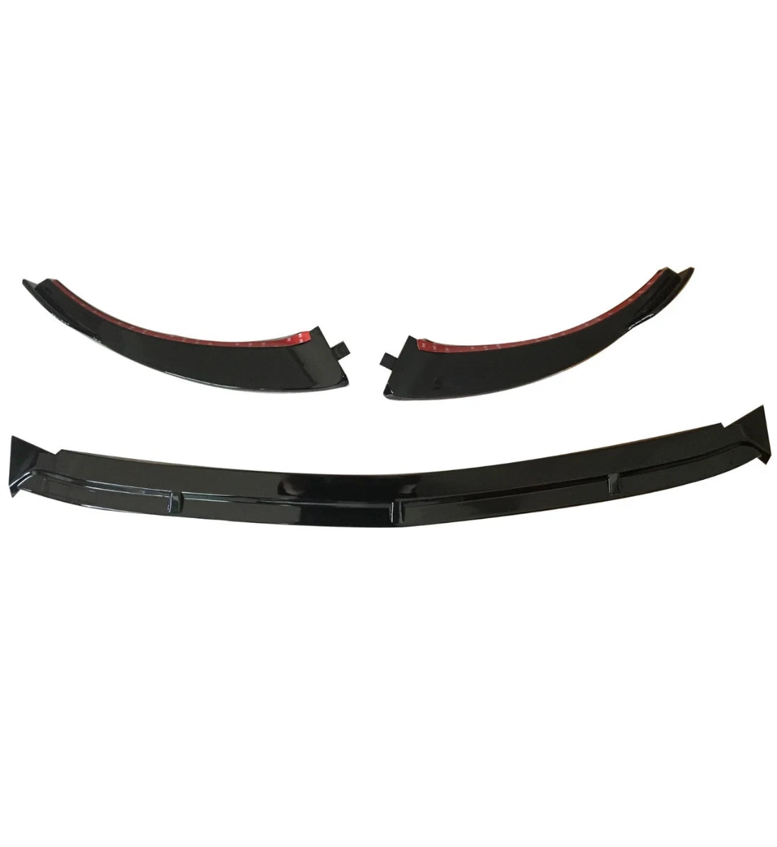 Mercedes E-Class W213 S213 A238 C238 (2021+) Gloss Black Front Bumper Lip Splitter 