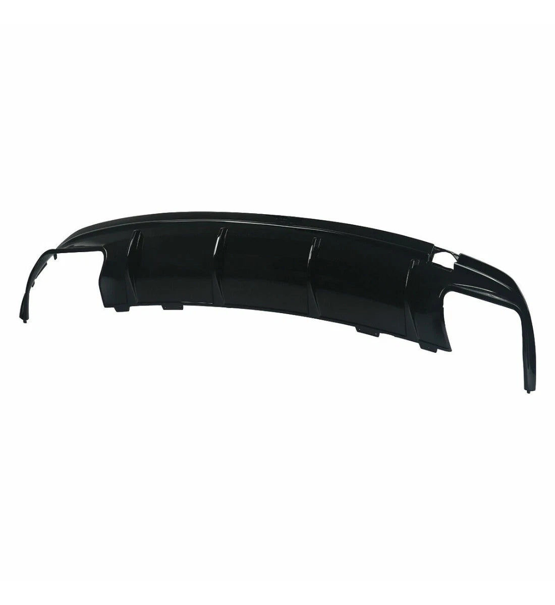 Mercedes AMG W117 C117 CLA45 (2013–2019) Gloss Black Rear Diffuser Quad Exhaust Tail Pipe