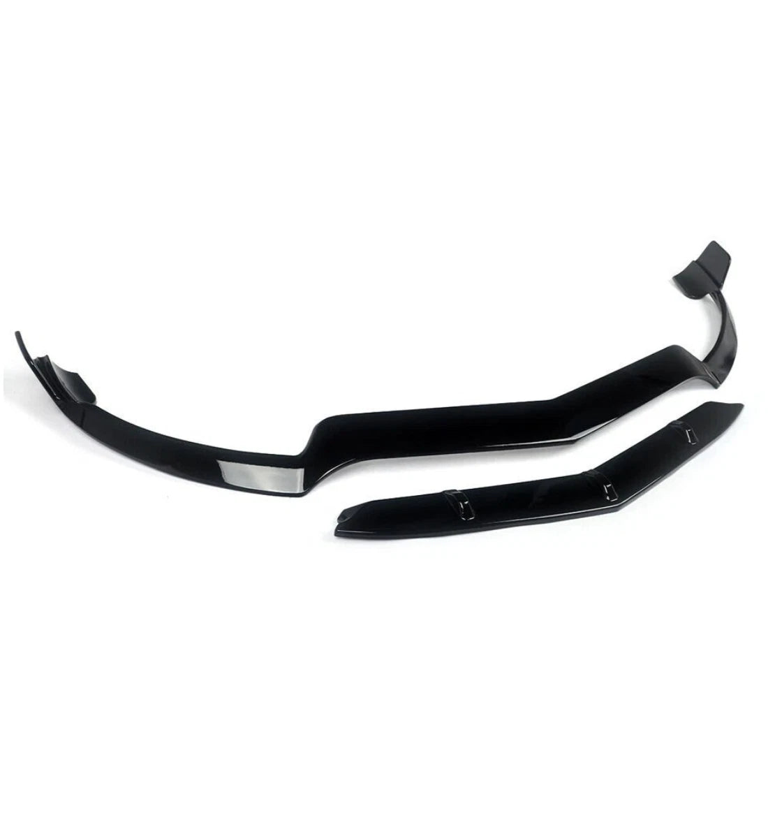 Mercedes E-Class W207 C207 (2014–2016) AMG Line Gloss Black Front Splitter Lip