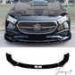 Mercedes E Class W214 AMG gloss black front splitter lip spoiler
