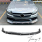 Mercedes Benz C63 W205 (2015–2019) AMG B Style Carbon Look Front Bumper Splitter