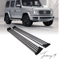 OE style aluminum running boards side steps for 1989–2018 Mercedes-Benz G-Class G-Wagon W463