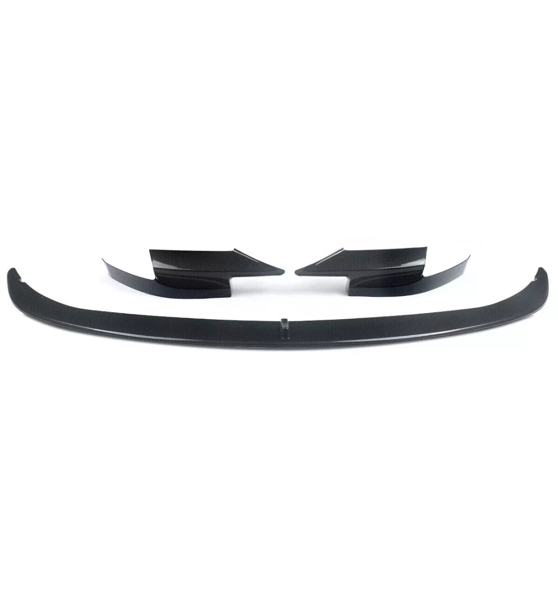 BMW 5 Series F10 M5 (2010-2016) Front Splitter Lip Spoiler Bumper Carbon Look 