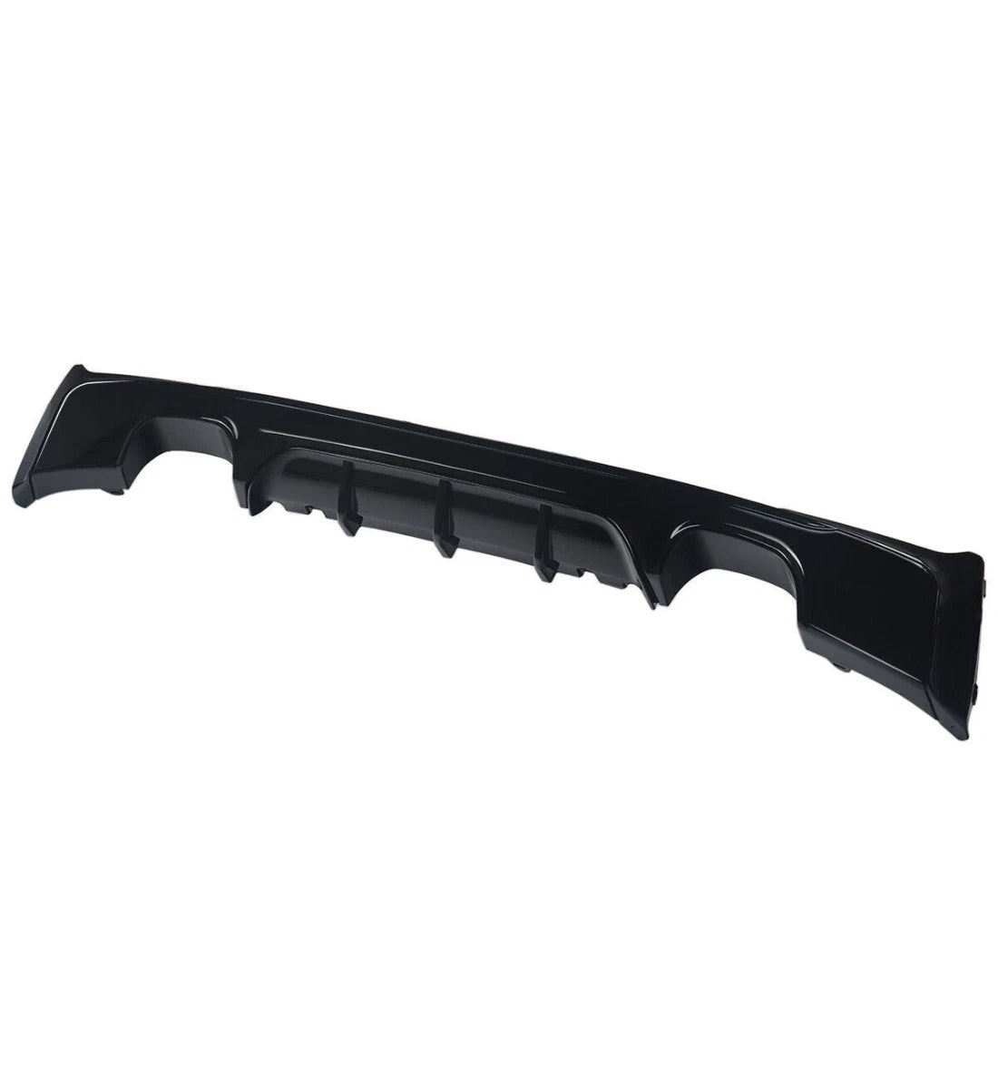 BMW F22 F23 2 Series (2014-2021) M Sport Quad Rear Diffuser MP Style Gloss Black