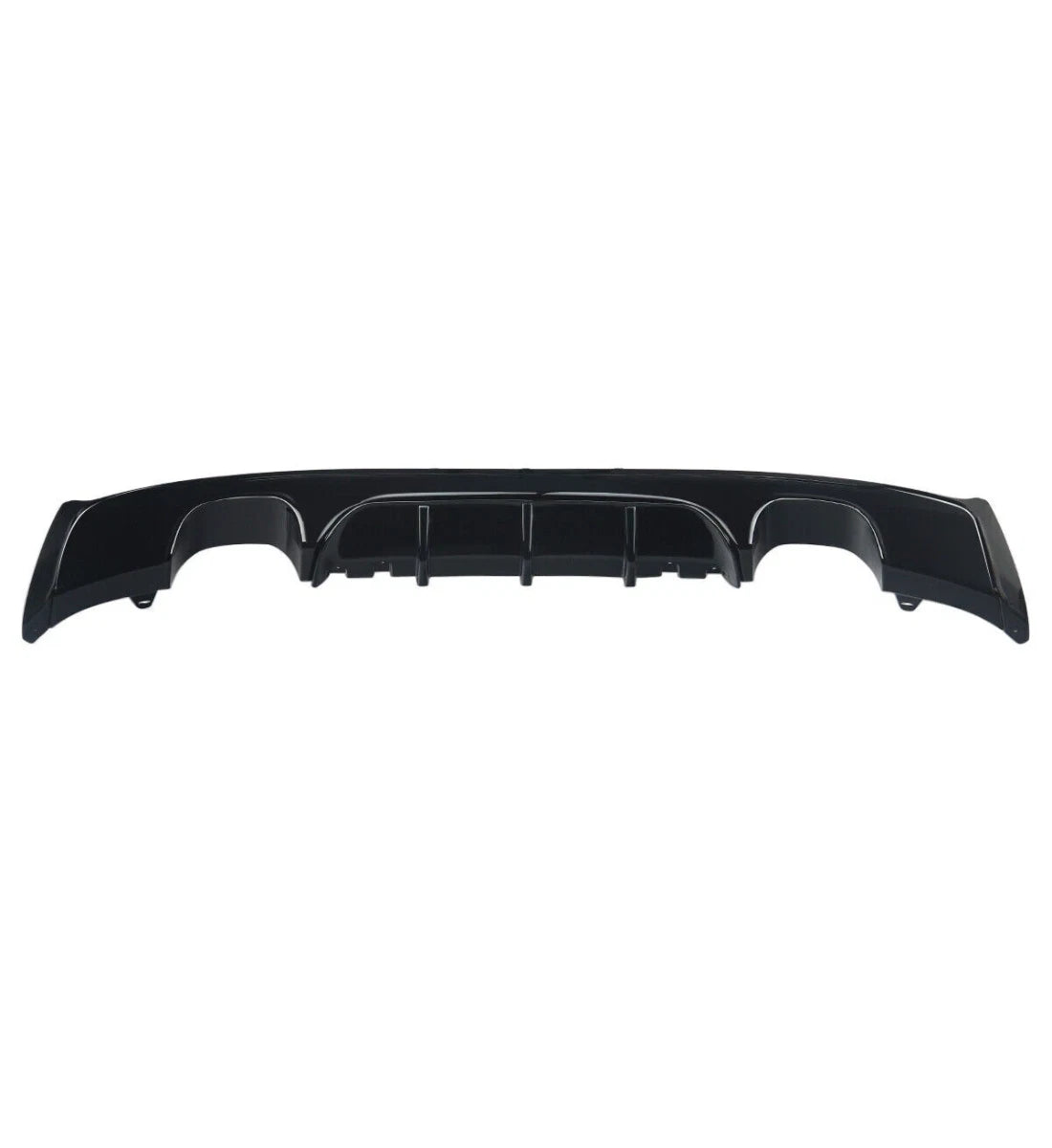 BMW F22 F23 2 Series (2014-2021) M Sport Quad Rear Diffuser MP Style Gloss Black