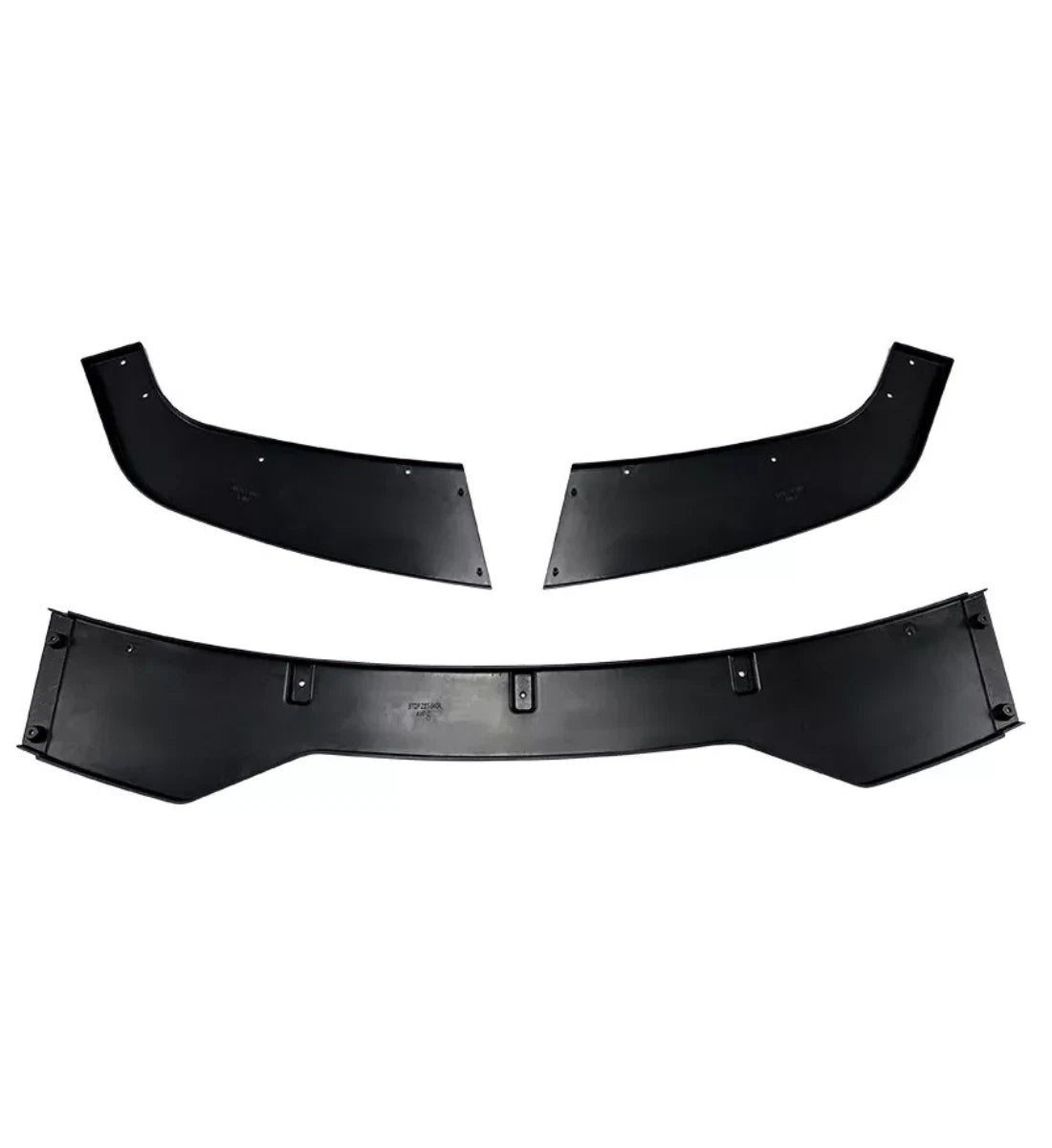 BMW 3 Series F30 F31 (2012-2018) Standard SE Sport Front Lip Spoiler Gloss Black
