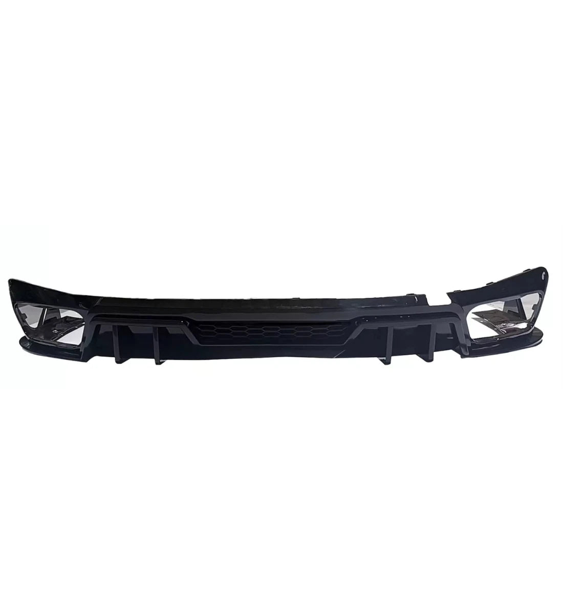 BMW X5 G05 (2019+) M Sport Gloss Black Competition Style Rear Bumper Diffuser