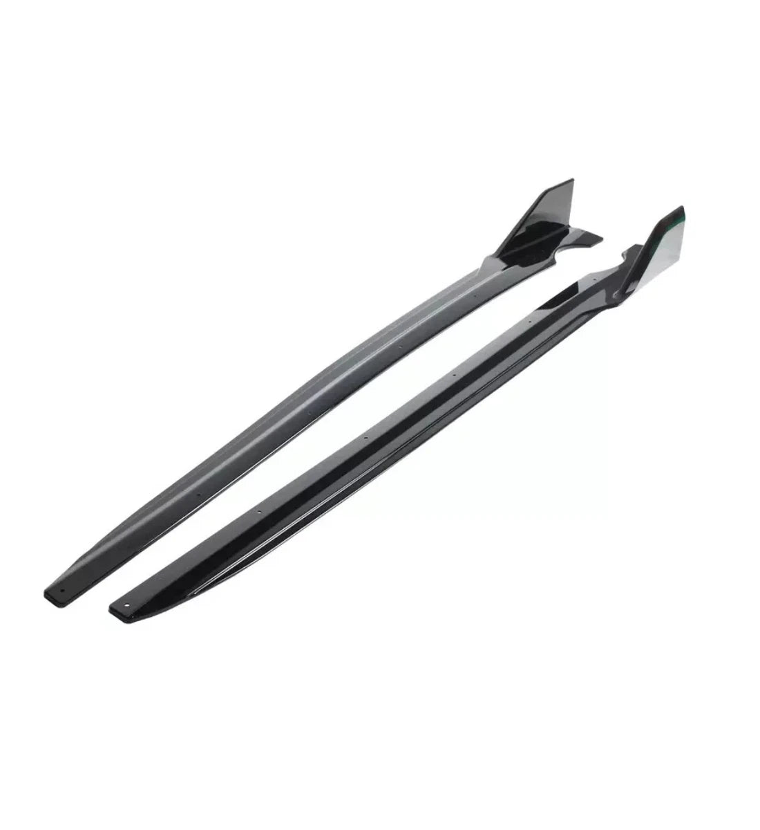 BMW X5 G05 (2018-2023) M Sport Gloss Black Side Skirts Extension Blades Lip
