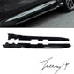 BMW X3M G01 F97 X4M G02 F98 (2018+) M Type Side Skirt Extension Gloss Black