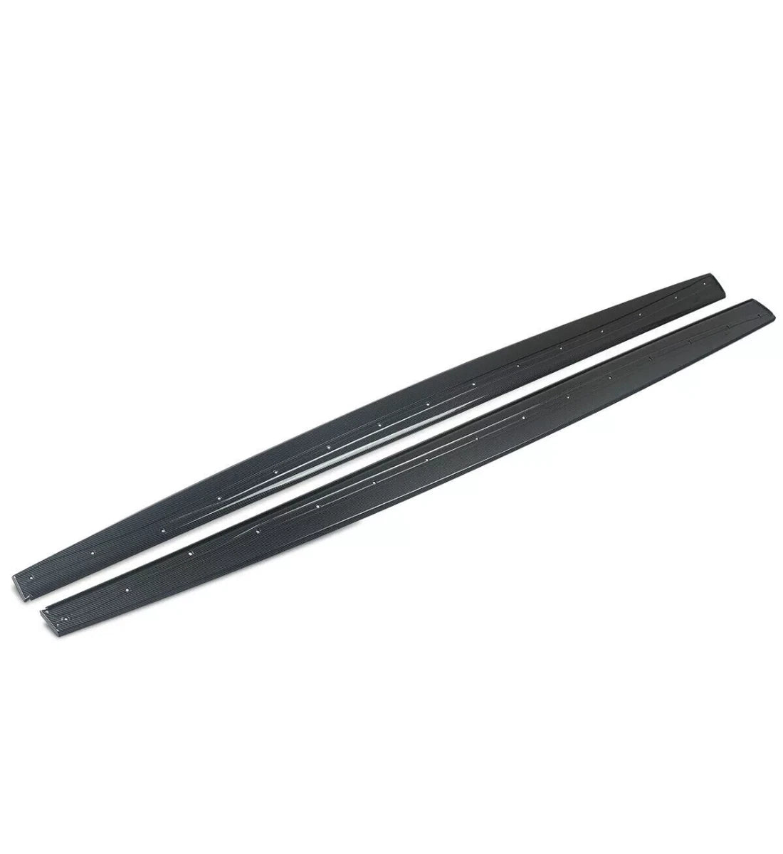 BMW 4 Series F32 F33 F36 (2013+) M Sport Side Skirts Extension Lip Carbon Look