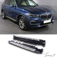 BMW X5 G05 (2019+) Aluminium Side Steps Skirts Running Boards OEM Style Black