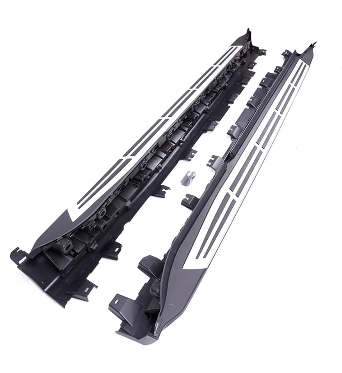 BMW X5 G05 (2019+) Aluminium Side Steps Skirts Running Boards OEM Style Black
