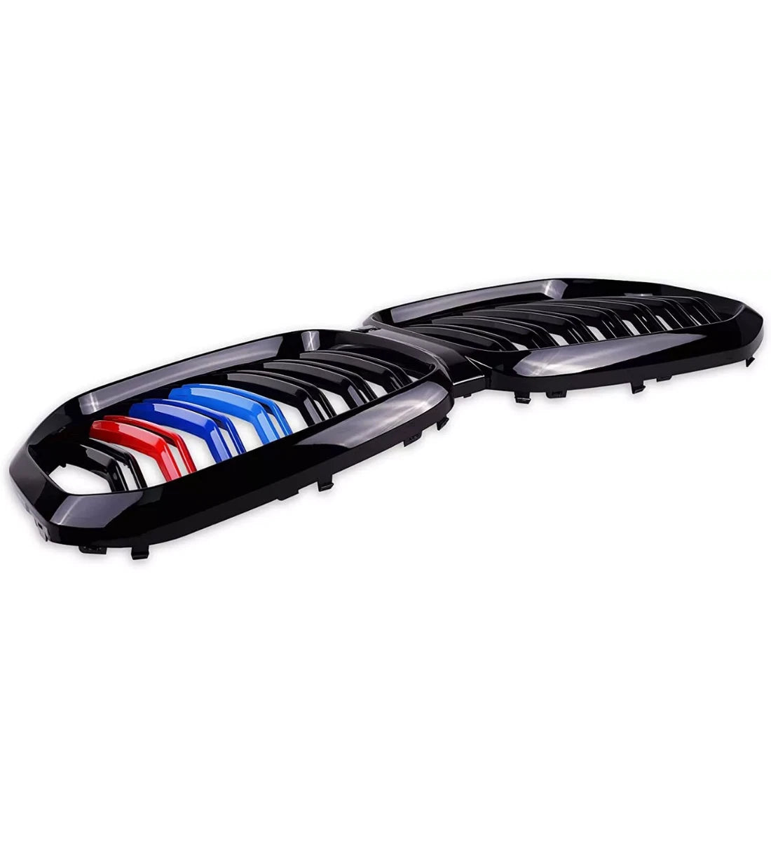 BMW X5 G05 (2018+) Gloss M Color Front Twin Dual Slat Kidney Grille Grill