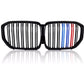 BMW X5 G05 (2018+) Gloss M Color Front Twin Dual Slat Kidney Grille Grill