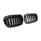 BMW X5 E70 X6 E71 (2007-2013) Gloss Double Slat Front Bumper Kidney Grille Grill