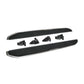 Aluminum side step running boards installed on a 2011-2018 Range Rover Evoque Dynamic (L538)
