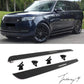 Range Rover Vogue L460 (2022+) Running Board Side Steps Foot Rails Black OE Style