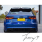 Audi A3 S3 RS3 8V (2013-2020) Hatchback Rear Boot Roof Spoiler Lip Oettinger Style