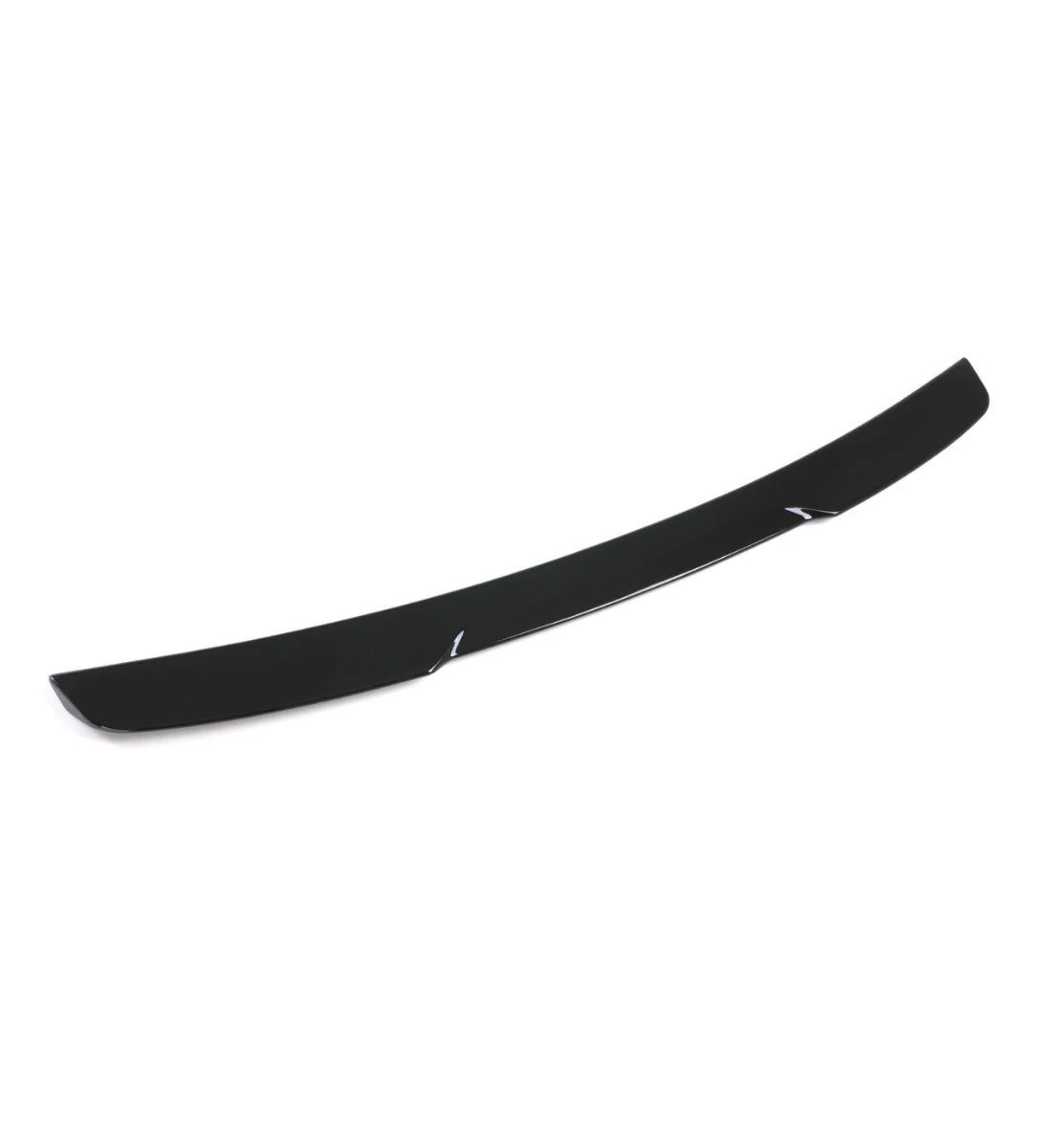 Gloss black M4-style rear boot lip spoiler installed on a 2008-2016 Audi A5 Sportback (8T8 / B8 / B8.5)