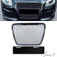 Audi A6 C6 4F (2004–2011) RS6 Style Gloss Black Honeycomb Mesh Front Bumper Grille