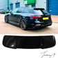 Audi A4 B9 8W (2017+) Avant Allroad RS4 Look Rear Roof Boot Spoiler Gloss Black 
