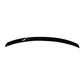 Audi A6 C7 (2011-2018) Rear Boot Trunk Lip Spoiler Wing S3 Style Gloss Black