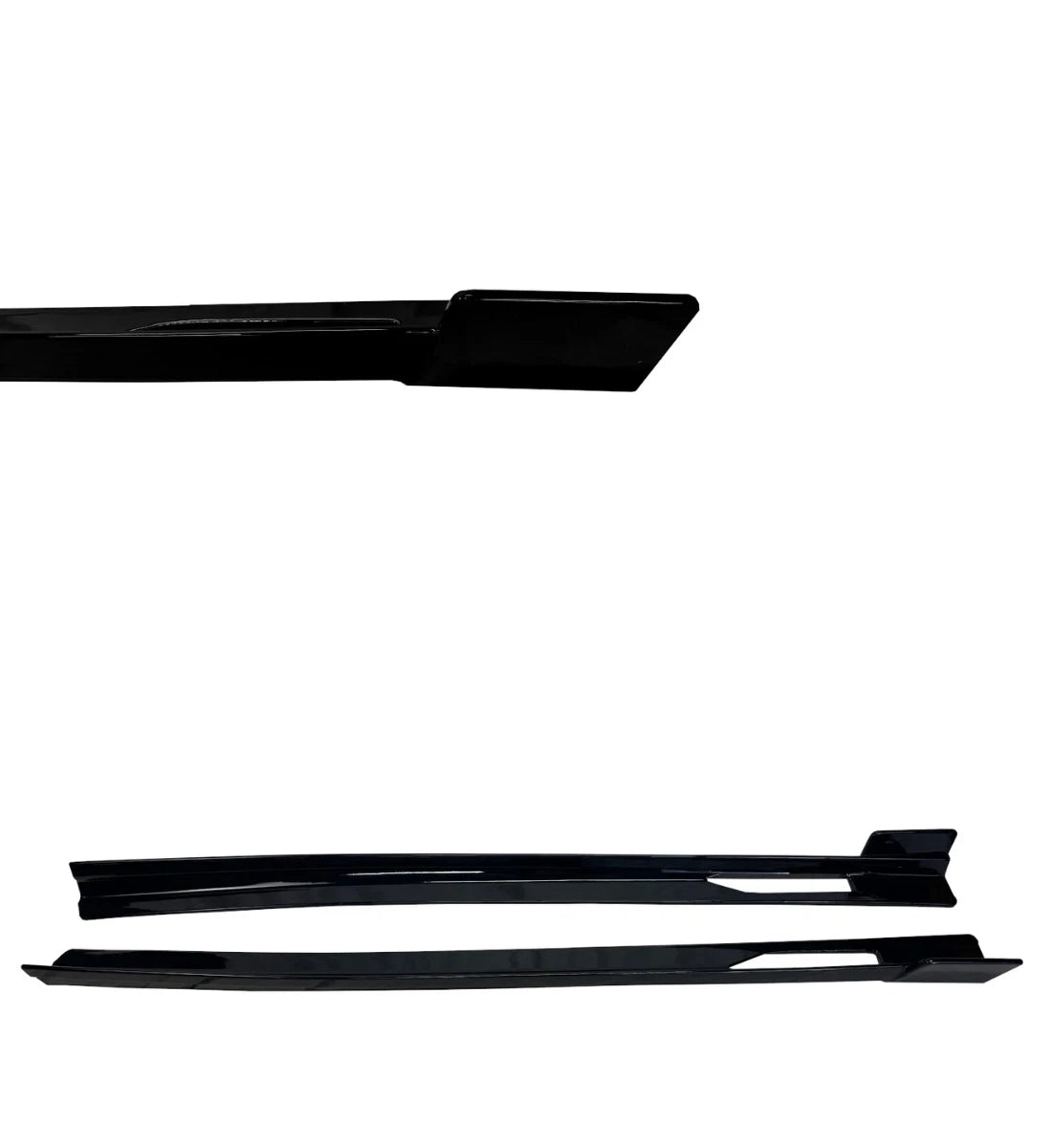 Gloss Black Aero Body Kit Splitter Diffuser Side Skirts For BMW X6 G06 2019-2025