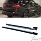 BMW X7 G07 (2019-2023) PRE-LCI Gloss Black Body Kit Front Splitter Diffuser Skirts Spoilers