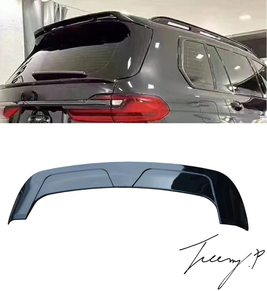 BMW X7 G07 (2019-2023) PRE-LCI Gloss Black Body Kit Front Splitter Diffuser Skirts Spoilers