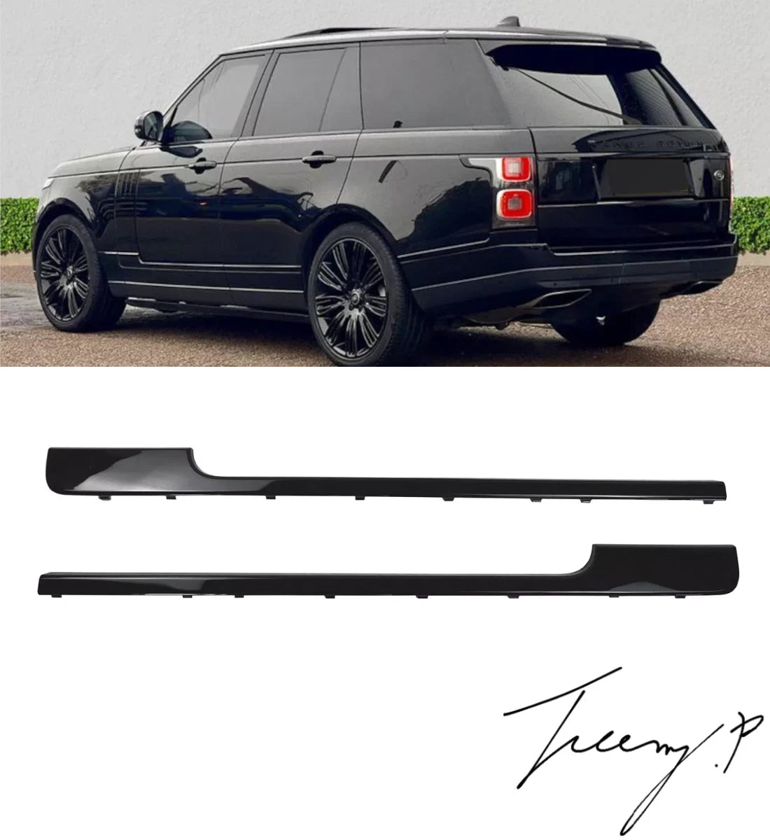 Range Rover Vogue L405 (2018+) Facelift Full Black Pack Kit Gloss Black Trim