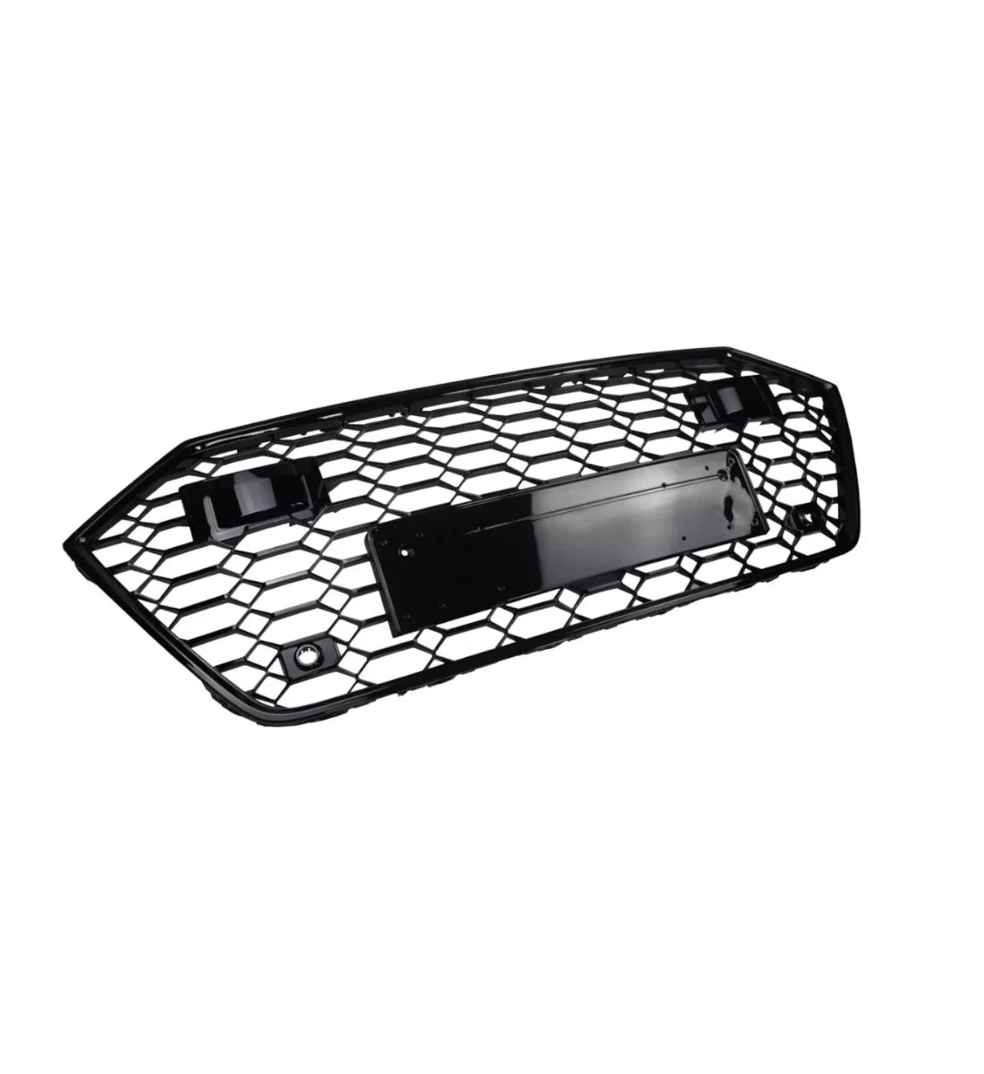 Audi A7 S7 (2018-2023) RS7 Style Front Grille Gloss Black Honeycomb Mesh