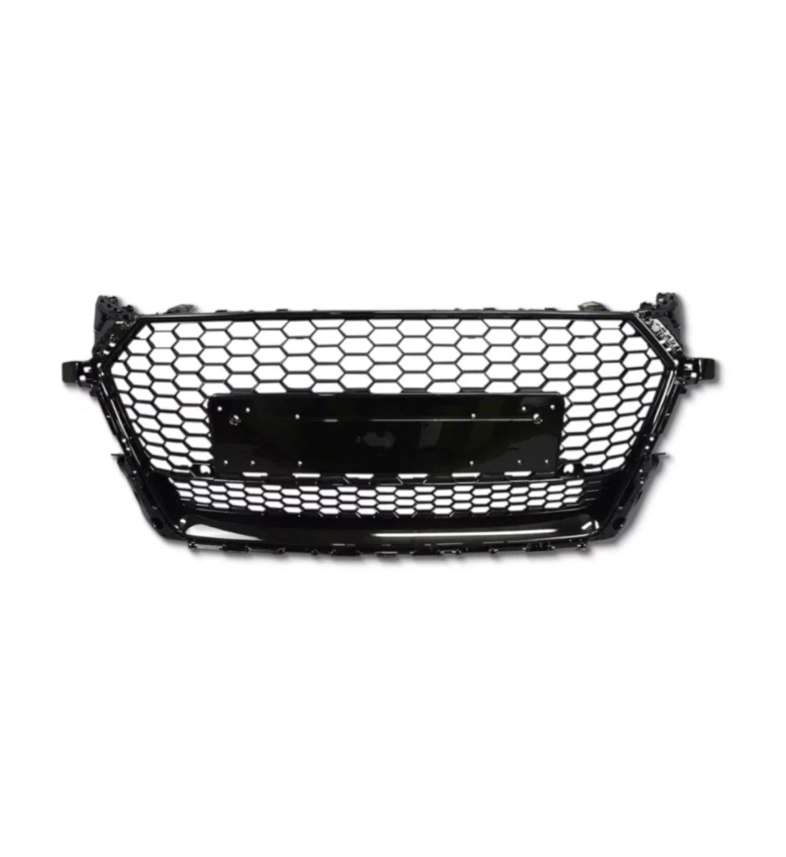 Audi TT MK3 FV 8S (2016-2020) TTRS Style Front Grille Gloss Black Honeycomb Mesh