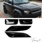Gloss Black Side Vent Bonnet Air Vent Kit For Land Rover Defender 90 110 130 L663 2020-2026