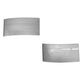 Range Rover Vogue L405 (2013-2022) Side Wing Vents Facelift Style Silver