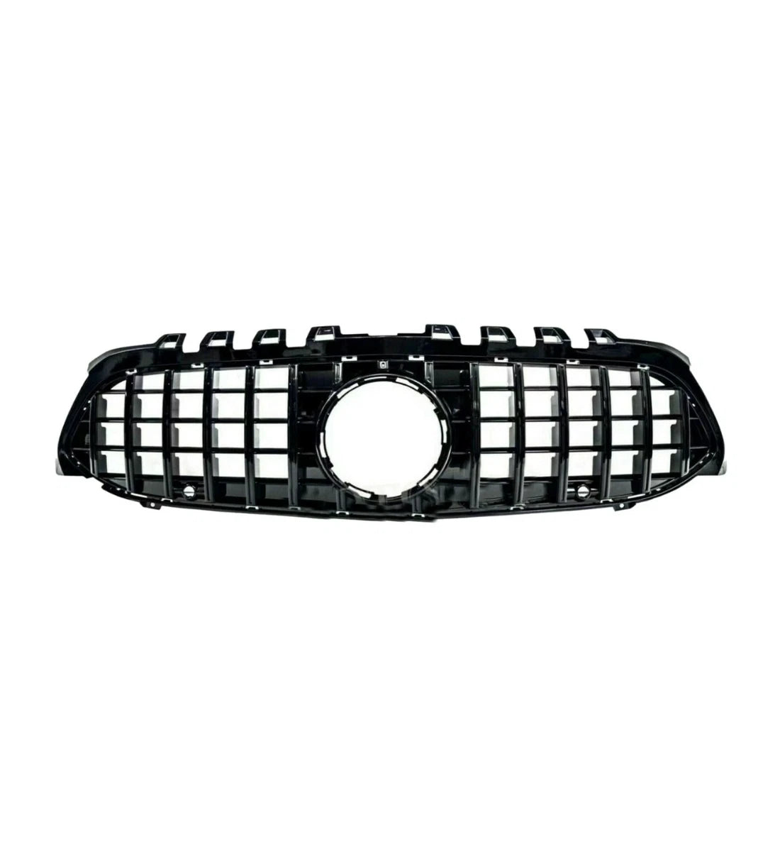 Mercedes A Class W177 V177 (2018+) Panamericana GT Style Front Grille Gloss Black
