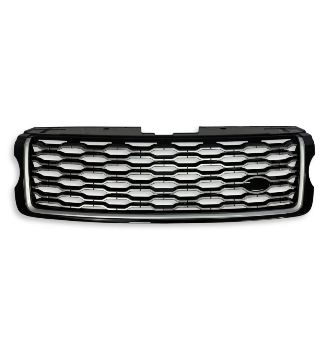 Range Rover Vogue L405 2013-2017 Front Grille 2018 Look Gloss Black and Silver