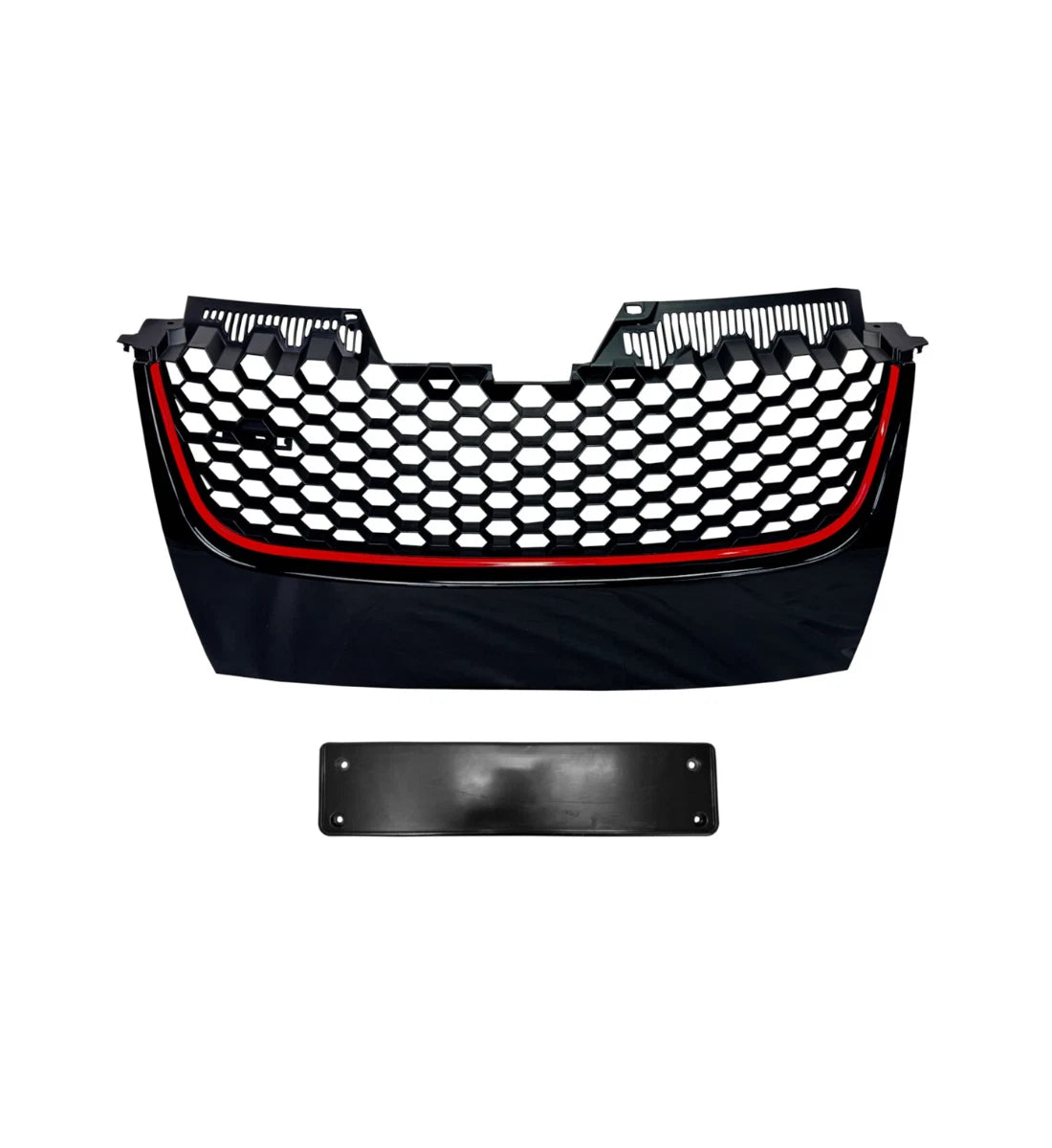 VW Golf MK5 2003-2009 Front Grille GTI Gloss Black