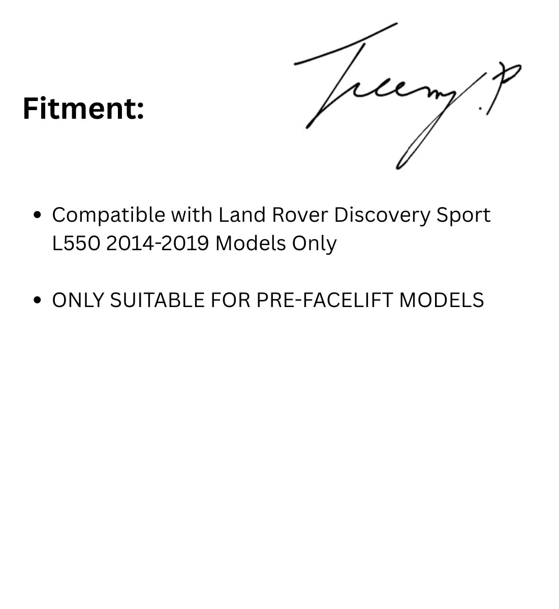 Land Rover Discovery Sport L550 (2014-2019)