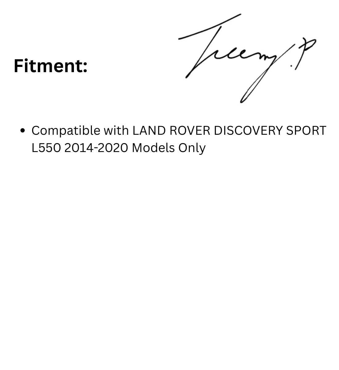 Land Rover Discovery Sport L550 (2014-2020)