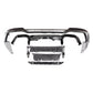 RSQ5 Style Gloss Black Front Main Grille Honeycomb Mesh for Audi Q5 SQ5 2013-2016