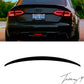 S4 Style Gloss Black Rear Boot Lip Spoiler Wing for Audi A4 B8.5 Facelift 2012-2016