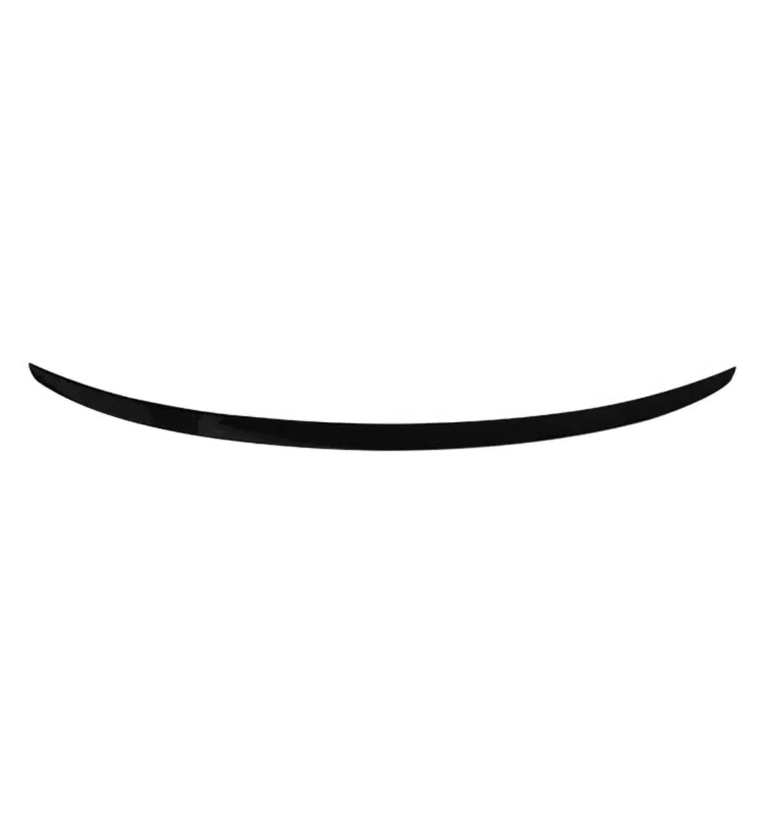Gloss Black S4 Style Rear Boot Lip Spoiler Wing for Audi A6 S6 C8 Saloon 2018-2024