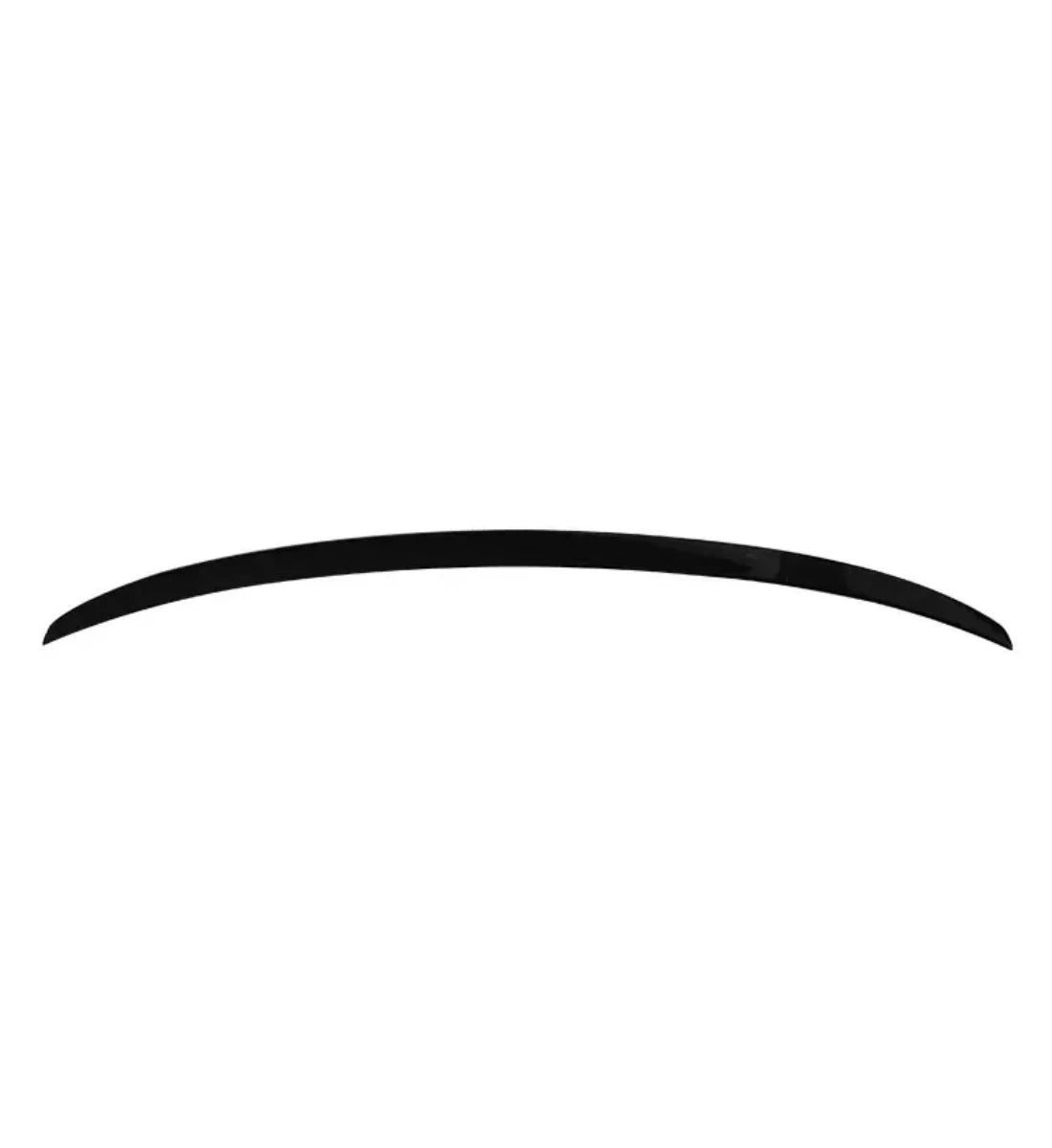 Gloss Black S4 Style Rear Boot Lip Spoiler Wing for Audi A6 S6 C8 Saloon 2018-2024