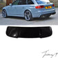 RS4 Look Gloss Black Rear Roof Spoiler Wing for Audi A4 B8 Avant Estate 8K 2008-2016