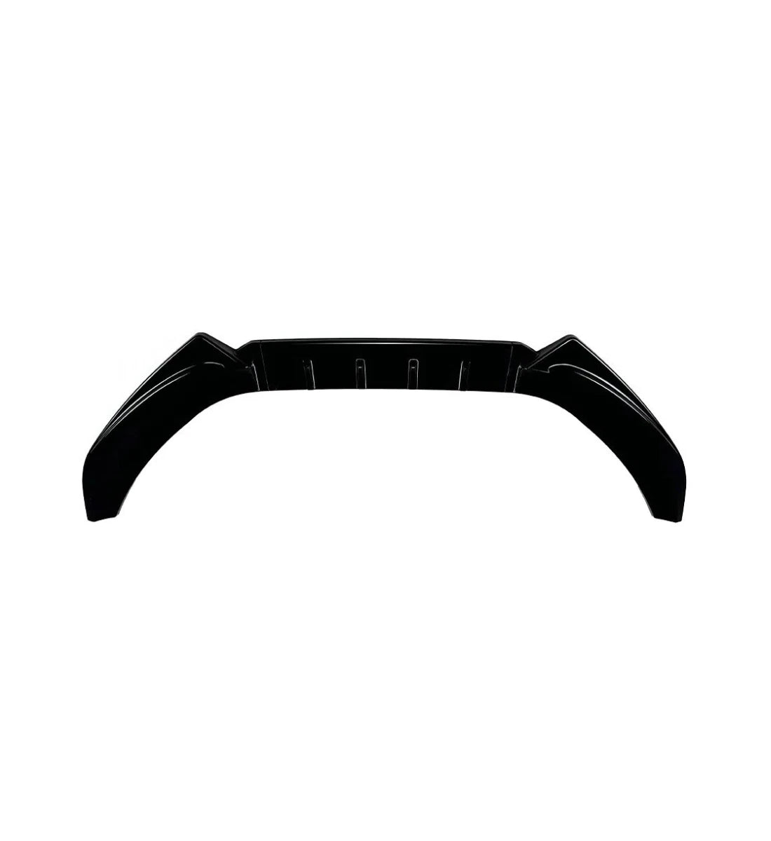 Gloss Black Front Splitter Spoiler Lip for Audi A4 S4 S Line B8.5 2013-2016