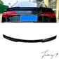 Audi A8 (2009–2017) Rear Boot Lip Spoiler Wing – Gloss Black